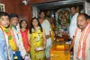 కుటుంబ సమేతంగా అమ్మవారిని దర్శించుకున్న ఎస్పీ....