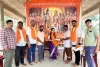 ఆలయ నిర్మాణానికి 50వేల రూపాయల ఆర్థిక సహాయం....