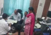 ప్రైవేట్ ఆసుపత్రిని తనిఖీ...