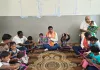 మల్కాపూర్ లో ఫ్రీ ప్రైమరి స్కూల్ లో అక్షరాబ్యాసం... 