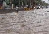 జలమయంలో తూప్రాన్ ప్రధాన రహదారి ….