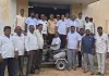 రేషన్ గోదాం వద్ద డీలర్ల ధర్నా ....