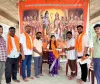 ఆలయ నిర్మాణానికి 50వేల రూపాయల ఆర్థిక సహాయం....