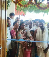 ఘనంగా ఇందిరమ్మ ఇండ్ల ప్రారంభోత్సవం.....