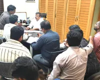 రోడ్ల నిర్మాణంపై ఎమ్మెల్యే కొత్త ప్రభాకర్ రెడ్డి సమీక్ష