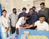 ప్రభుత్వ ఆసుపత్రి ఆకస్మిక తనిఖీ ..తహసీల్దార్ చంద్రశేఖర్ రెడ్డి