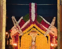 మేడ్చల్ అయ్యప్ప ఆలయంలో ఉత్తర ద్వారా దర్శనం 