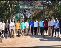 వెంకటయ పల్లి ప్రకృతి వనం లో స్వచ్చ భరత్...