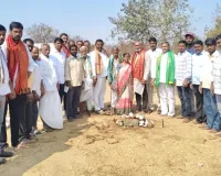 జీపీ భవన నిర్మాణనికి భూమి పూజ
