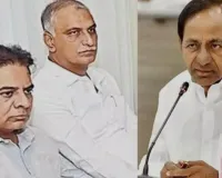 ఎర్రవల్లి లో కేసీఆర్ తో హరీష్ రావు, కేటీఆర్ భేటీ..?