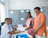 నామినేషన్ల ప్రక్రియను ముగిసేవరకు 141 నామినేషన్లు దాఖలు...