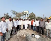 అంగన్ వాడీ భవనాల నిర్మాణానికి స్థలం అందజేత...