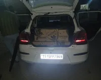 104 లీటర్ల మద్యం స్వాధీనం, స్విఫ్ట్ కారు సీజ్...