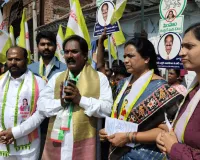 13 వ వార్డు ప్రచారంలో దూసుకెళ్తున్నా సింహం... 