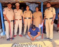 115 దేశీదారు బాటిళ్లు స్వాధీనం....