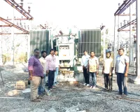 మల్కాపూర్ లో మెగా పవర్ ట్రాన్స్ పార్మర్ ఏర్పాటు... 