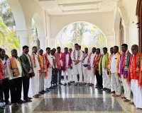 బీఆర్ఎస్ నుండి కాంగ్రెస్ లో భారీ చేరికలు... 