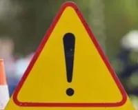 గుర్తు తెలియని వాహనం ఢీకొని గుర్తు తెలియని వ్యక్తి.....