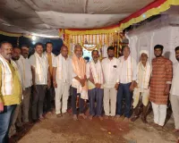 రేణుక ఎల్లమ్మ మాత కళ్యాణ మహోత్సవంలో పాల్గొన్న మాజీ ఎమ్మెల్యే నర్సారెడ్డి ...