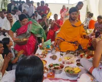 శ్రీ సీతారామచంద్ర స్వామి ఆలయంలో వైభవంగా కళ్యాణోత్సవం....