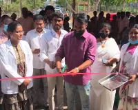 మెగా వైద్య శిబిరాన్ని ప్రారంభించిన సర్పంచ్ చంద్రశేఖర్.....