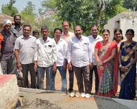 శేరిపల్లిలో సీసీ రోడ్డు పనులు ప్రారంభం....