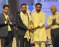 ఉత్తమ విశ్వవిద్యాలయం అవార్డు అందుకున్న కావేరి యూనివర్సిటీ....