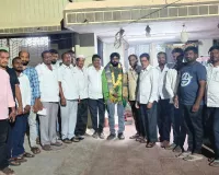 బార్ అసోసియేషన్ అధ్యక్షులు కిరణ్ సాగర్ కు సన్మానం ....