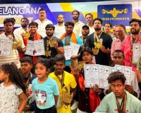 మేడ్చల్‌ లో ఘనంగా పవర్ లిఫ్టింగ్ పోటీలు.....