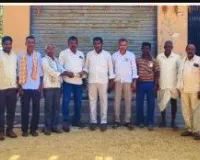 భక్తిశ్రద్ధలతో పెద్దమ్మ తల్లి ఆలయ నిర్మాణానికి ఆర్థిక సహకారం...