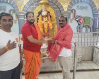 తూప్రాన్ సాయిబాబా ఆలయంలో మనోహర్ రెడ్డి ప్రత్యేక పూజలు ....