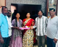 నవవధువు వివాహానికి పుస్తె మట్టెలు అందజేతా ....