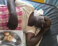 తూప్రాన్ ఓ విందులో గొంతులో మాంసం ముక్క... 