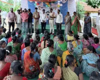 గ్రామ సభలో రోడ్డు భద్రత పై అవగాహన...