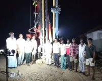 నీటి సమస్య తీర్చేందుకు నూతన బోరు....