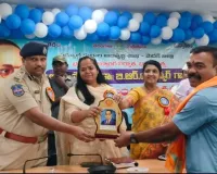 జిల్లా కలెక్టర్ ప్రతిమ సింగ్, S.P. చేతుల మీదుగా  దళిత సేవారత్న అవార్డు ప్రధానం...