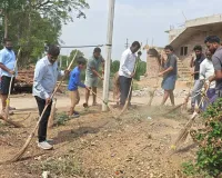 మల్కాపూర్ లోని హమ్నపూర్ తాండ లో స్వచ్ఛ భారత్.. ..