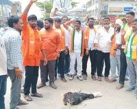 మెదక్ లో సీఎం రేవంత్ దిష్టి బొమ్మ దహనం 