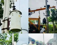 తుపాకులపల్లిలో ట్రాన్స్‌ఫార్మర్ల ఏర్పాటు....