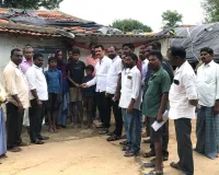 బాధిత కుటుంబానికి ఆర్థిక సాయం..