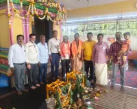 సామూహిక సత్యనారాయణ స్వామి వ్రతాలు....