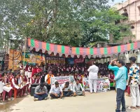 పాలిటెక్నిక్ విద్యార్థుల నిరసనకు మెదక్ బీజేపీ మద్దతు....