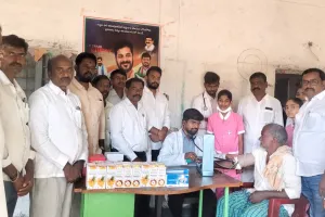 సీఎం జన్మదినం పురస్కరించుకొని ఉచిత వైద్య శిబిరం 