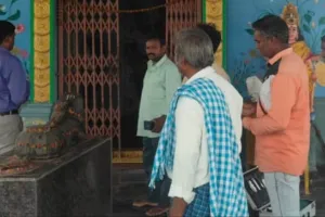 కొత్తపల్లి పెద్దమ్మ దేవాలయంలో చోరీ