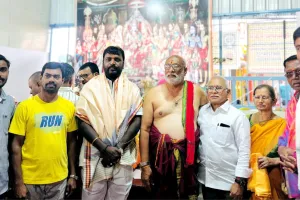 దేవాలయ వార్షికోత్సవ వేడుకలో....