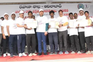 ఘనంగా రోడ్డు భద్రతా 2K రన్....