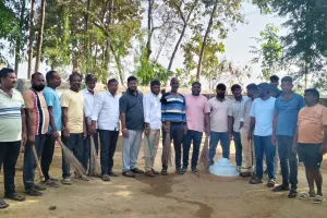 యావపూర్ లో స్వచ్ఛభారత్ ....