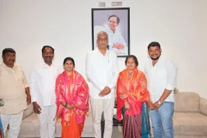 మాజీ మంత్రి హరీష్ రావును కలిసిన తుప్రాన్ నూతన పాలకవర్గ సభ్యులు ...