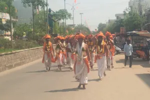 హనుమాన్ ఇరుముడి శోభయాత్ర... 