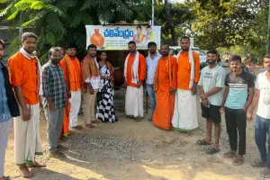 కౌన్సిలర్ గుమ్మడిదల మహేశ్వరి రాజేష్ ఆధ్వర్యంలో చలివేంద్రం ఏర్పాటు....